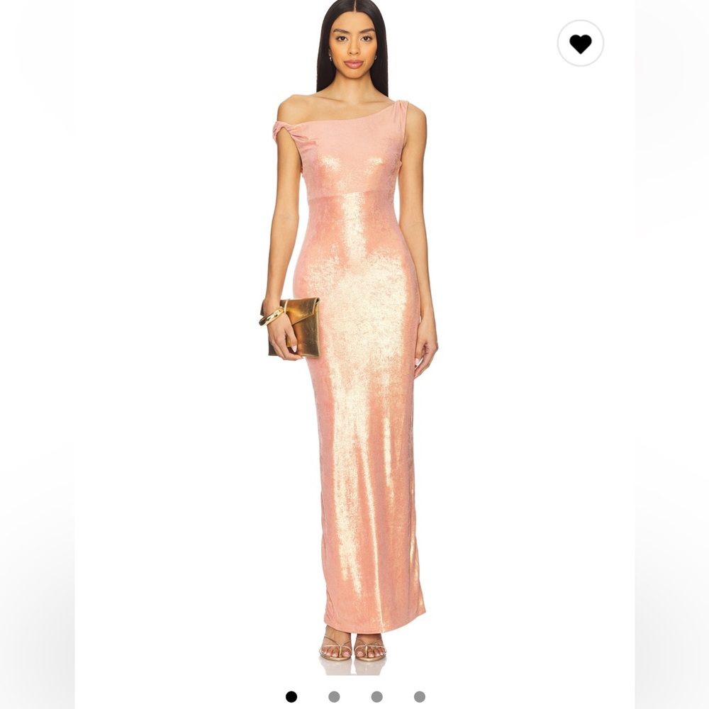 Superdown Pink Champagne Gown